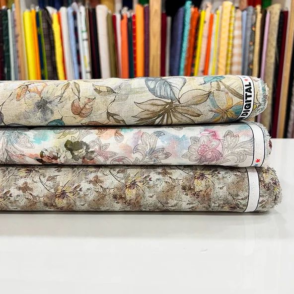 Pure Linen Printed